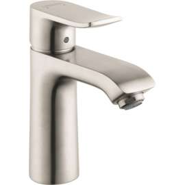 31123821 Metris Single-Hole Faucet 110 with Pop-Up Drain in Brushed Nickel