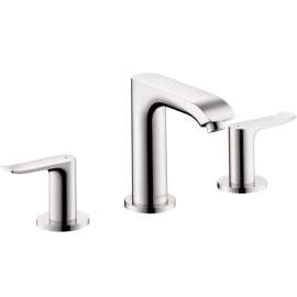 31124001-M Metris Widespread Faucet 100 with Pop-Up Drain in Chrome