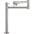 Hansgrohe Allegro E Pot Filler, Deck-Mounted In Stainless Steel Optic, 4060860