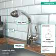 Hansgrohe Allegro E Prep Kitchen Faucet, 2-Spray Pull-Out, 1.75 Gpm In Chrome, 4067000