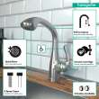 Hansgrohe Allegro E Prep Kitchen Faucet, 2-Spray Pull-Out, 1.75 Gpm In Stainless Steel Optic, 4067860