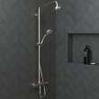 Hansgrohe Croma 100 Classic Showerhead 3-Jet, 2.5 Gpm In Polished Nickel, 4070830