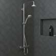 Hansgrohe Croma 100 Showerhead E 3-Jet, 2.5 Gpm In Chrome, 4071000