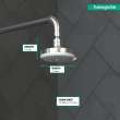 Hansgrohe Croma 100 Showerhead E 3-Jet, 2.5 Gpm In Chrome, 4071000