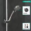 Hansgrohe Croma 100 Classic Handshower 3-Jet, 2.5 Gpm In Chrome, 4072000