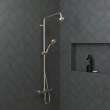 Hansgrohe Croma 100 Classic Handshower 3-Jet, 2.5 Gpm In Brushed Nickel, 4072820