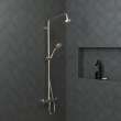 Hansgrohe Croma 100 Classic Handshower 3-Jet, 2.5 Gpm In Polished Nickel, 4072830