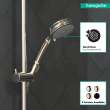 Hansgrohe Croma 100 Classic Handshower 3-Jet, 2.5 Gpm In Polished Nickel, 4072830