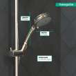 Hansgrohe Croma 100 Classic Handshower 3-Jet, 2.5 Gpm In Polished Nickel, 4072830