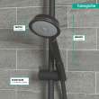 Hansgrohe Croma 100 Classic Handshower 3-Jet, 2.5 Gpm In Rubbed Bronze, 4072920