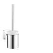 Hansgrohe Puravida Toilet Brush With Holder In Chrome, 41505000