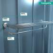 Hansgrohe Logis Universal Towel Rack With Towel Bar In Chrome, 41720000