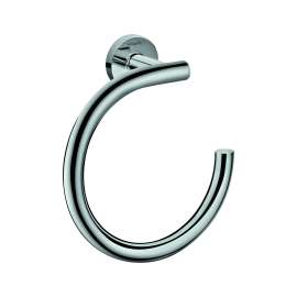 Hansgrohe Logis Universal Towel Ring In Chrome, 41724000