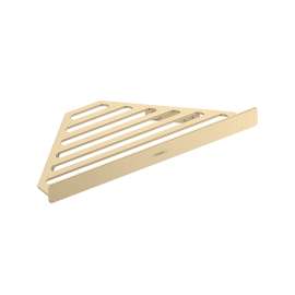 Hansgrohe Addstoris Corner Basket In Brushed Gold Optic, 41741250