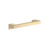 Hansgrohe Addstoris Towel Bar, 12" In Brushed Gold Optic, 41744250
