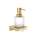 Hansgrohe Addstoris Liquid Soap Dispenser In Brushed Gold Optic, 41745250