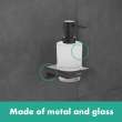 Hansgrohe Addstoris Liquid Soap Dispenser In Matte Black, 41745670