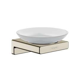 Hansgrohe Addstoris Soap Dish In Polished Nickel, 41746830