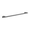 Hansgrohe Addstoris Towel Bar, 24" In Brushed Black Chrome, 41747340