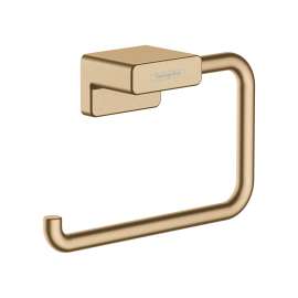 Hansgrohe Addstoris Towel Ring In Brushed Bronze, 41754140