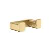 Hansgrohe Addstoris Double Hook In Brushed Gold Optic, 41755250