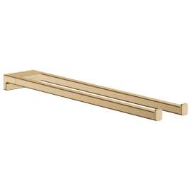 Hansgrohe Addstoris Dual  Towel Bar In Brushed Bronze, 41770140