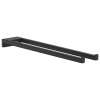 Hansgrohe Addstoris Dual  Towel Bar In Matte Black, 41770670