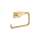 Hansgrohe Addstoris Toilet Paper Holder Without Cover In Brushed Gold Optic, 41771250