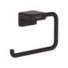 Hansgrohe Addstoris Toilet Paper Holder Without Cover In Matte Black, 41771670