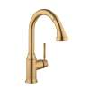 Hansgrohe Talis C Higharc Kitchen Faucet, 2-Spray Pull-Down, 1.75 Gpm In Brushed Gold Optic, 4215250