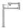 Hansgrohe Talis C Pot Filler, Deck-Mounted In Chrome, 4219000