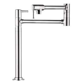 Hansgrohe Talis C Pot Filler, Deck-Mounted In Polished Nickel, 4219830