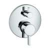 Hansgrohe Ecostat Thermostatic Trim S With Volume Control And Diverter In Chrome, 4231000