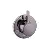 Hansgrohe Ecostat Diverter Trim S Trio/Quattro In Brushed Black Chrome, 4232340