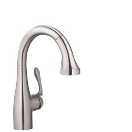 Hansgrohe Allegro E Gourmet Prep Kitchen Faucet, 2-Spray Pull-Down, 1.75 Gpm In Stainless Steel Optic, 4297800