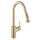 Hansgrohe Talis S² Higharc Kitchen Faucet, 2-Spray Pull-Down, 1.5 Gpm In Brushed Gold Optic, 4310251