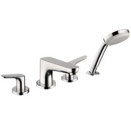 Hansgrohe Focus 4-Hole Roman Tub Set Trim With 2.0 Gpm Handshower