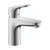 Hansgrohe Focus Single-Hole Faucet 100 With Pop-Up Drain, 1.2 Gpm In Chrome, 4371000