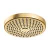 Hansgrohe Croma Select S Showerhead 180 2-Jet, 1.8 Gpm In Brushed Gold Optic, 4388250