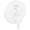 Hansgrohe Ecostat Pressure Balance Trim S With Diverter In Matte White, 4447700