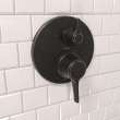 Hansgrohe Ecostat Classic Pressure Balance Trim With Diverter, Round In Rubbed Bronze, 4449920