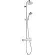 Hansgrohe Croma Showerpipe 160 1-Jet With Pressure Balance, 2.0 Gpm In Chrome, 4530000