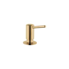 Hansgrohe  Soap Dispenser, Contemporary In Brushed Bronze, 4539140
