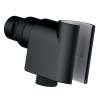 Hansgrohe  Showerarm Mount For Handshower In Matte Black, 4580670