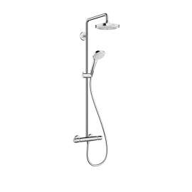 Hansgrohe Croma Select E Showerpipe 180 2-Jet, 1.8 Gpm