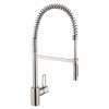 Hansgrohe Talis Loop Talis Loop 2-Spray Semi-Pro Kitchen Faucet, 1.75 Gpm In Stainless Steel Optic, 4700805