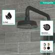 Hansgrohe Croma 100 Classic Showerhead 3-Jet, 1.8 Gpm In Rubbed Bronze, 4751920