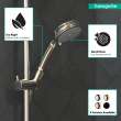 Hansgrohe Croma 100 Classic Handshower 3-Jet, 1.8 Gpm In Brushed Nickel, 4753820