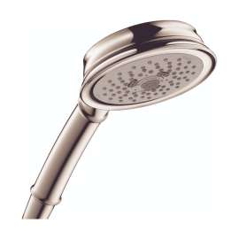 Hansgrohe Croma 100 Classic Handshower 3-Jet, 1.8 Gpm In Polished Nickel, 4753830