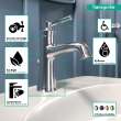 Hansgrohe Joleena Single-Hole Faucet 100 With Pop-Up Drain, 1.2 Gpm In Chrome, 4771000